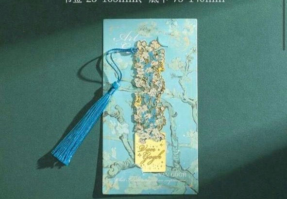 Non framed metal bookmarks