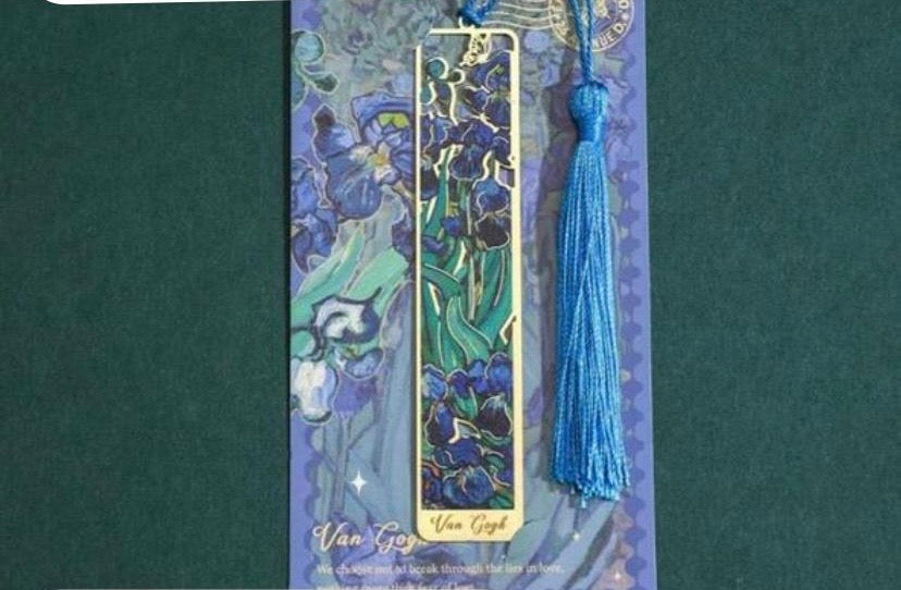 Metal artistic bookmark (Framed)