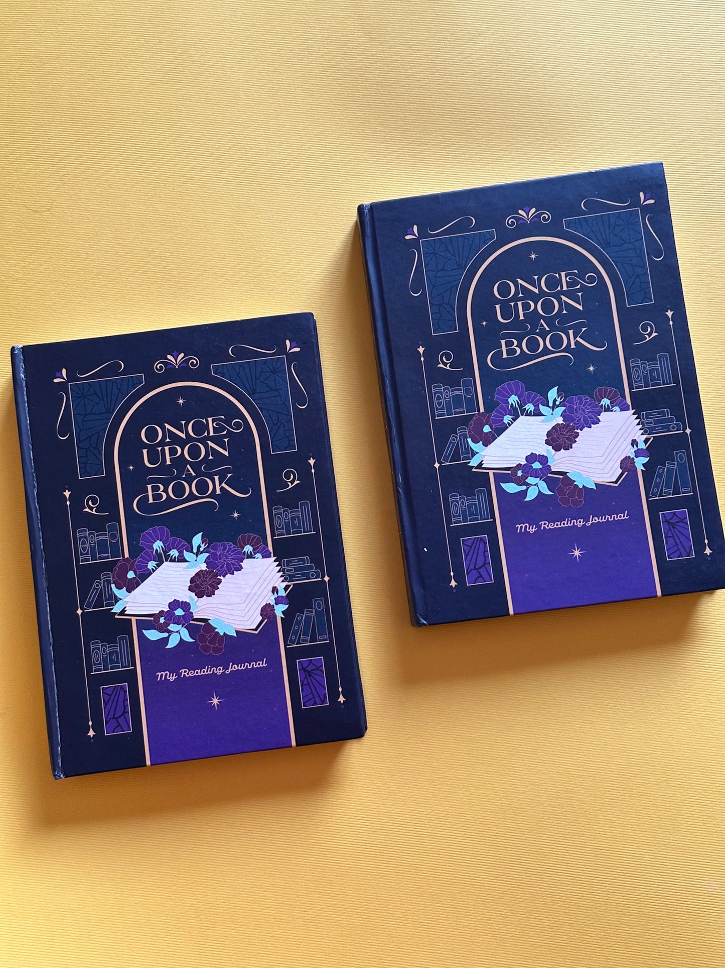 Once upon a book reading journal ( spine edition)