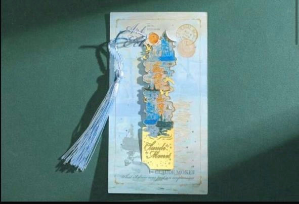 Non framed metal bookmarks