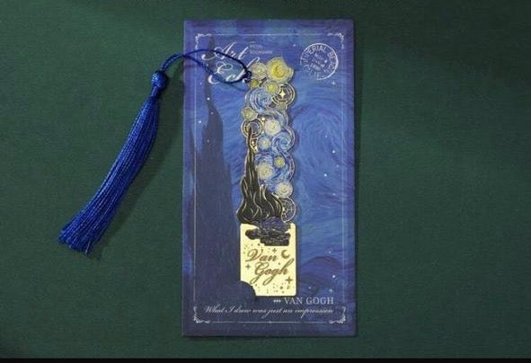 Non framed metal bookmarks