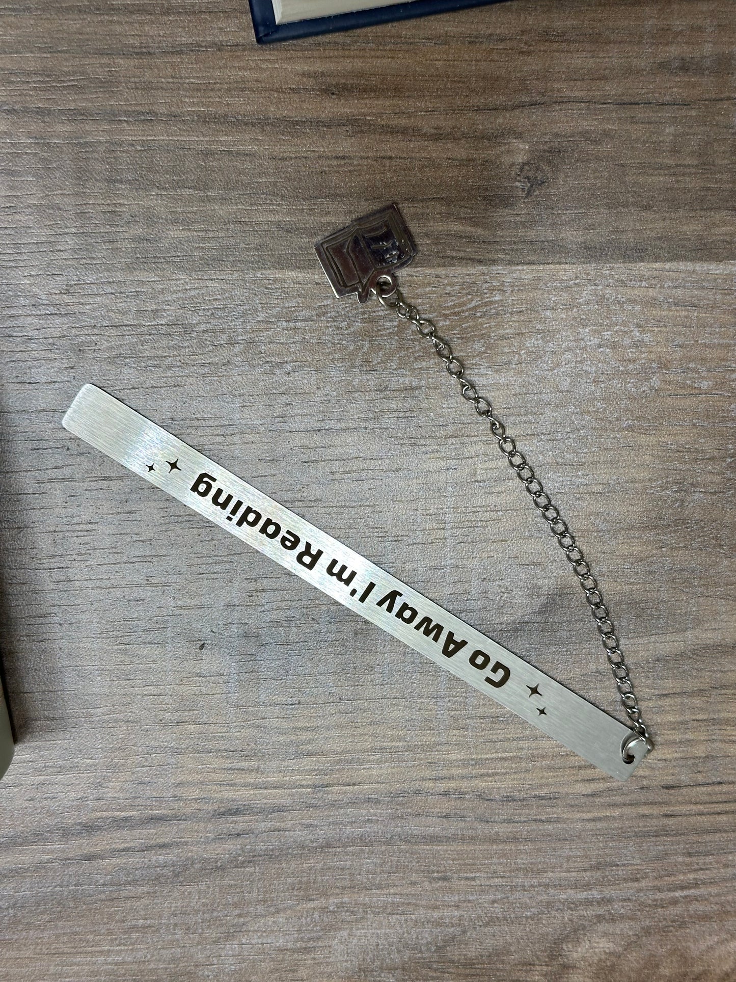 Go away Iām reading bookmark