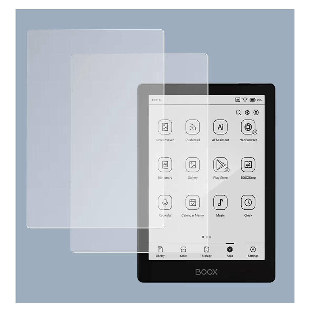 Anti glare - matte screen for onyx boox go 6