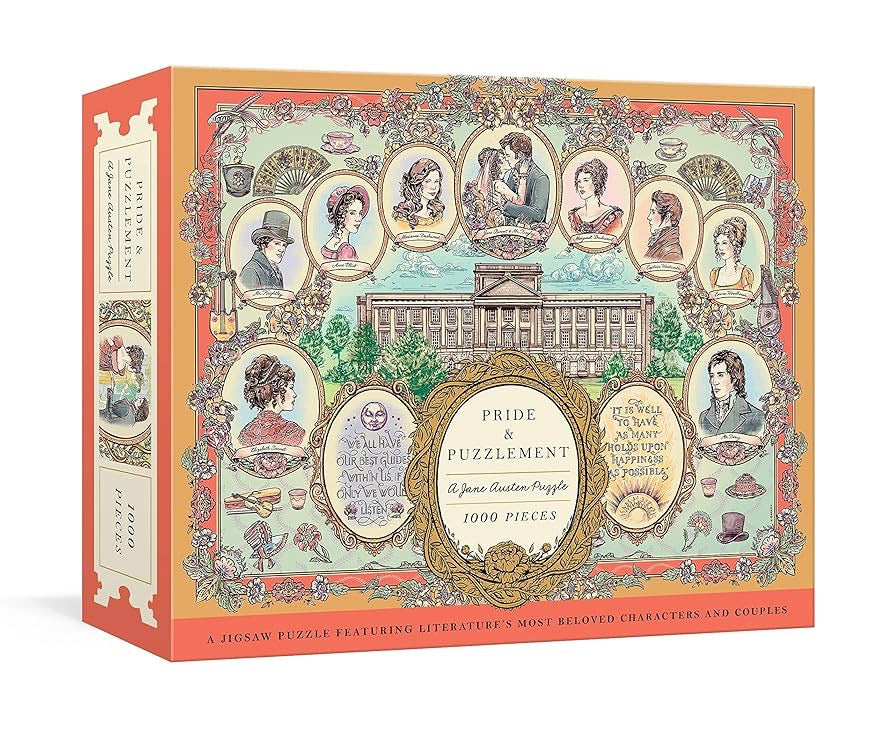 Pride and puzzlement: A Jane Austen Puzzle - pre order