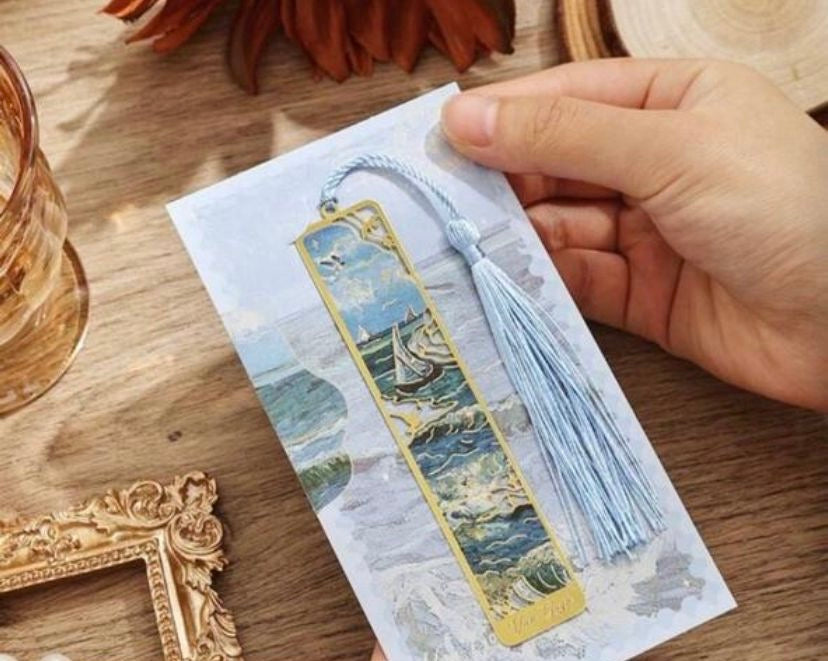 Metal artistic bookmark (Framed)