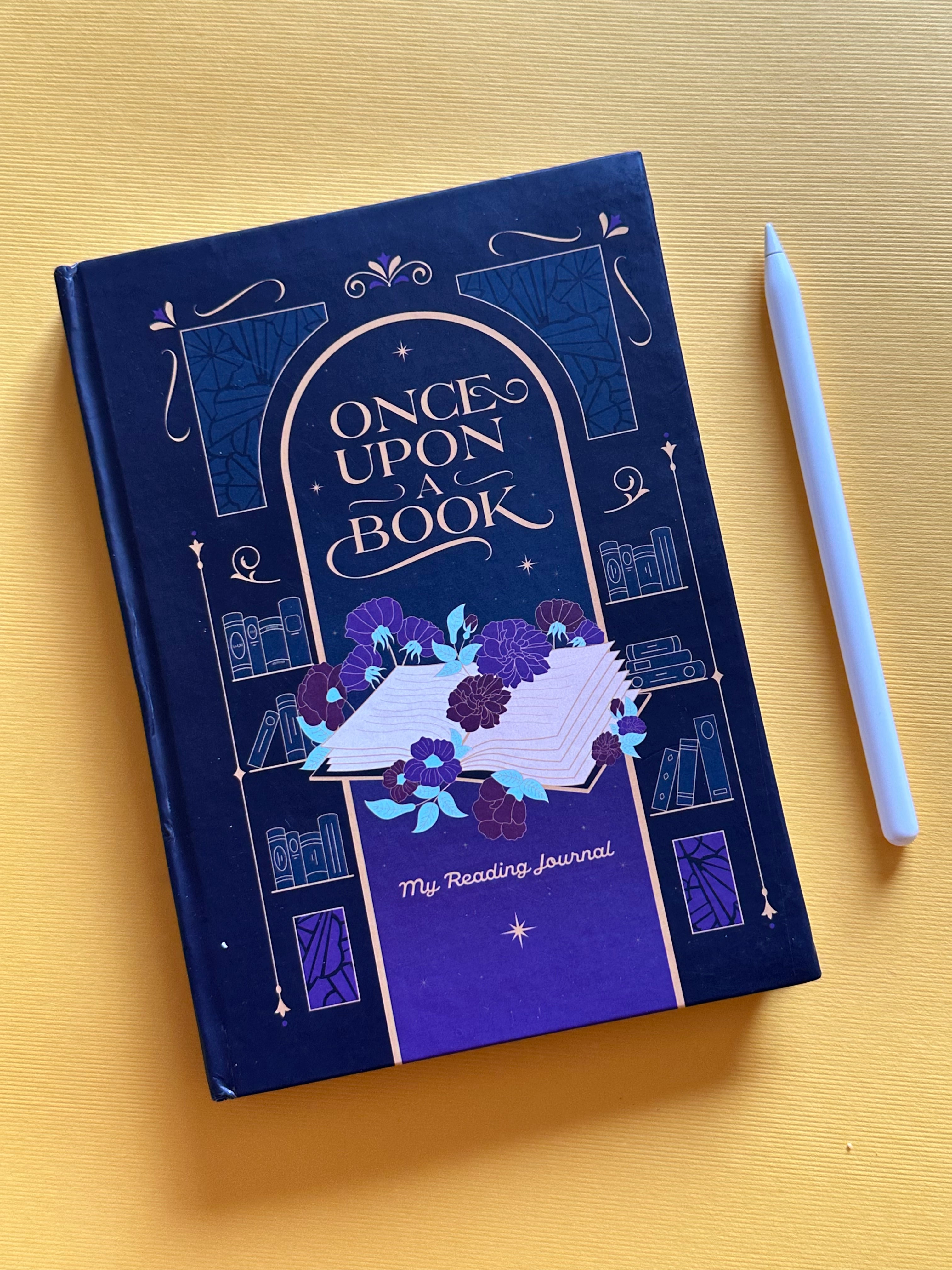 Once upon a book reading journal ( spine edition) – Sector10 Bookstore 📚