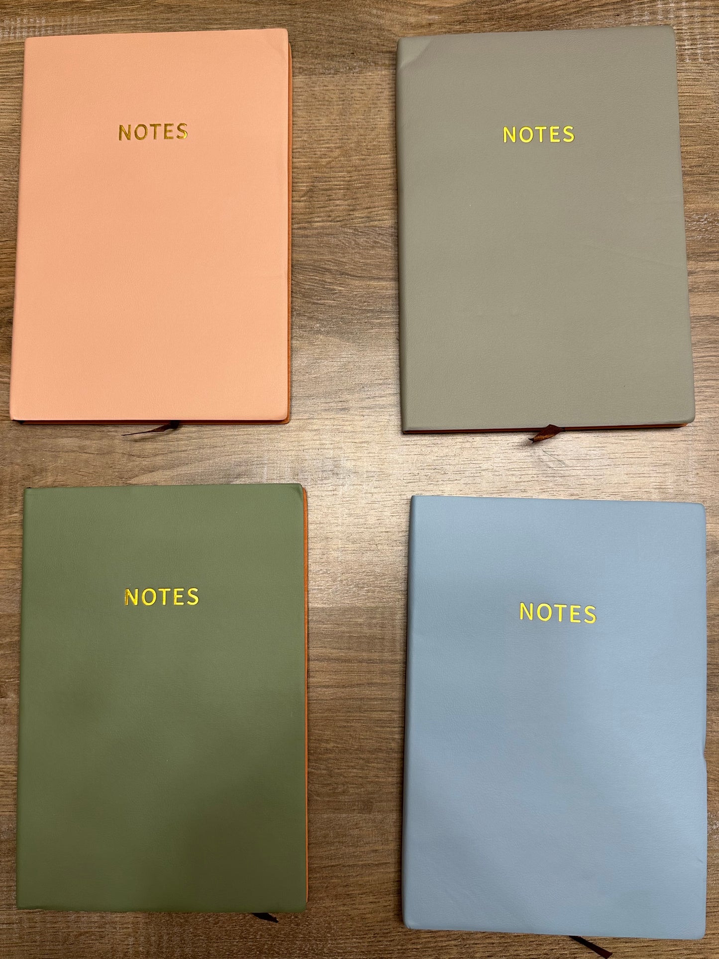 Premium leather notebook