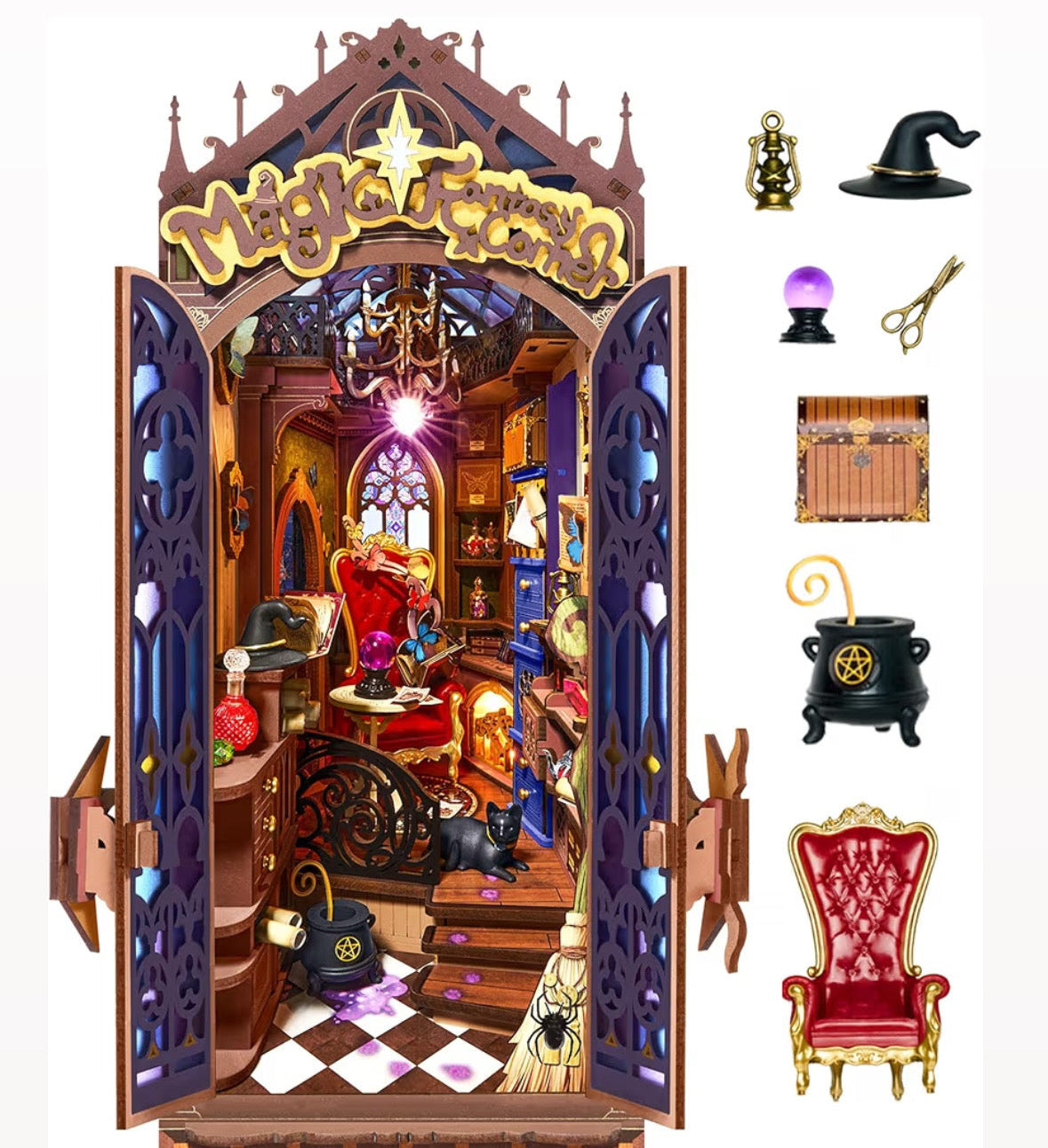 Harry Potter Magic room book nook -