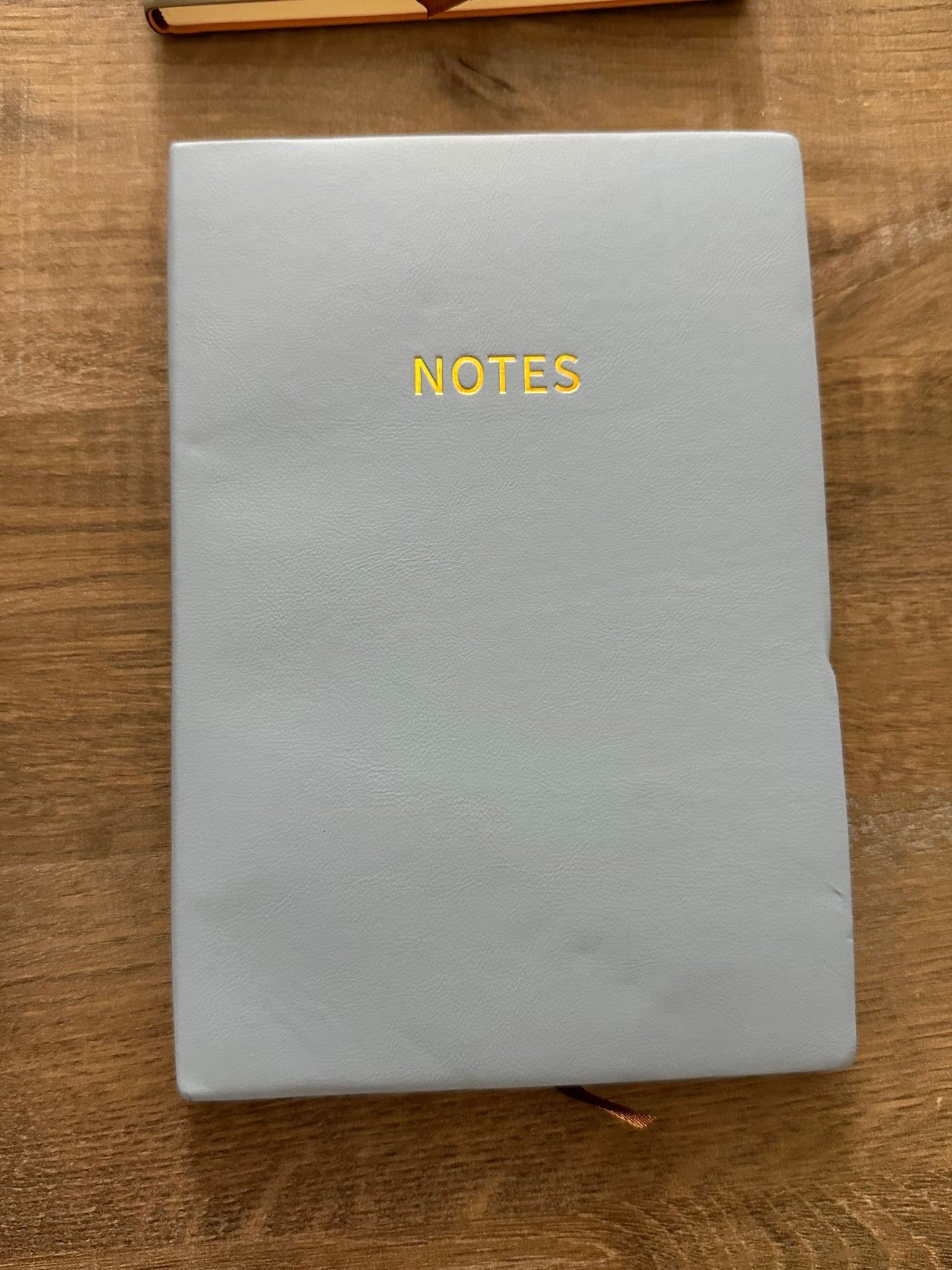 Premium leather notebook