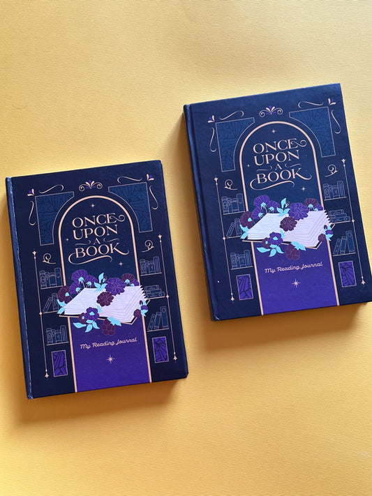 Once upon a book reading journal ( spine edition)
