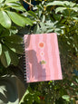shady pink notebook