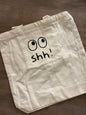 Shh tote bag