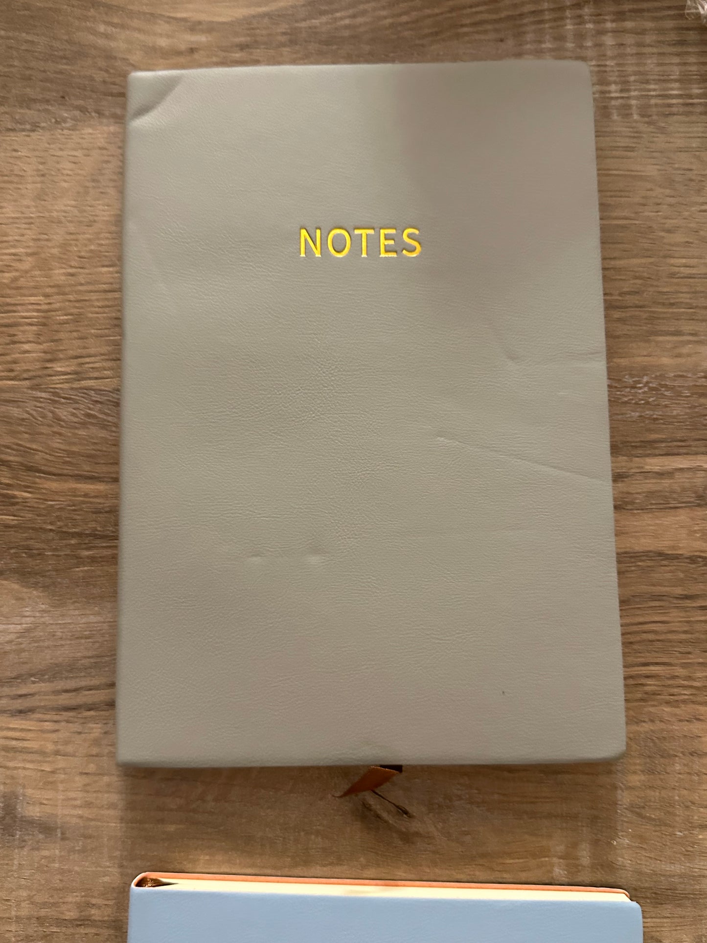 Premium leather notebook