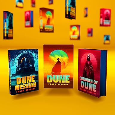 Frank Herbert's Dune Saga 3-Book Deluxe Hardcover Boxed Set: Dune, Dune Messiah, and Children of Dune