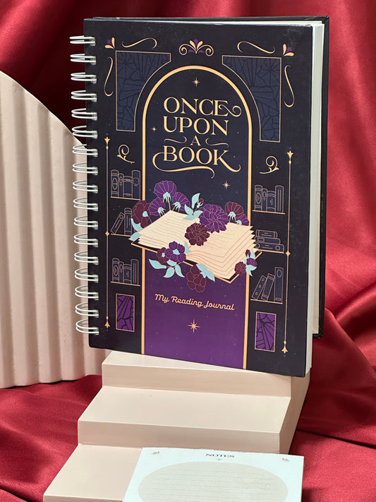 Once upon a book set box reading journal