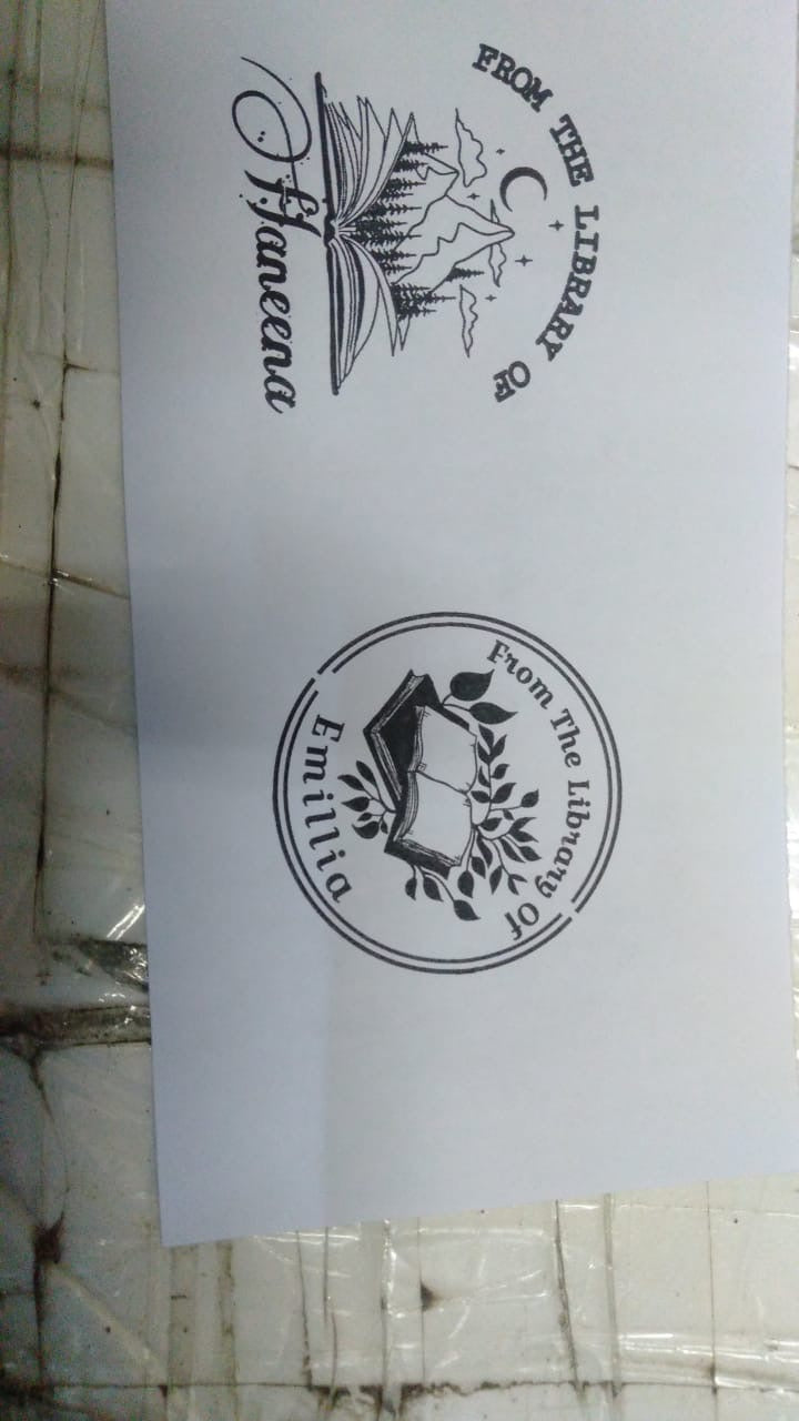 Ink book stamp