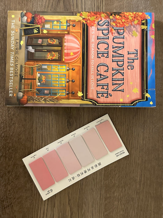 Pinkish palette tabs