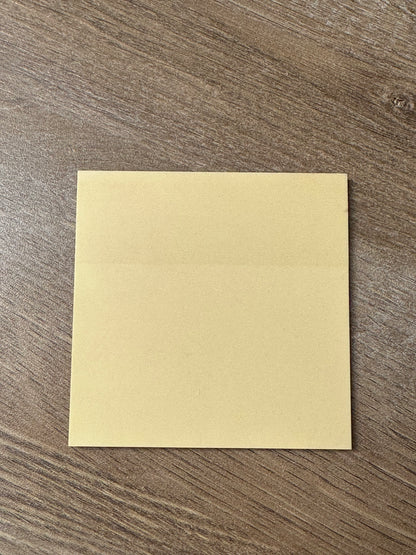 Transparent colored sticky notes