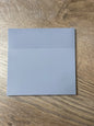 Transparent colored sticky notes