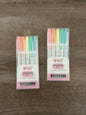 Mini highlighter set