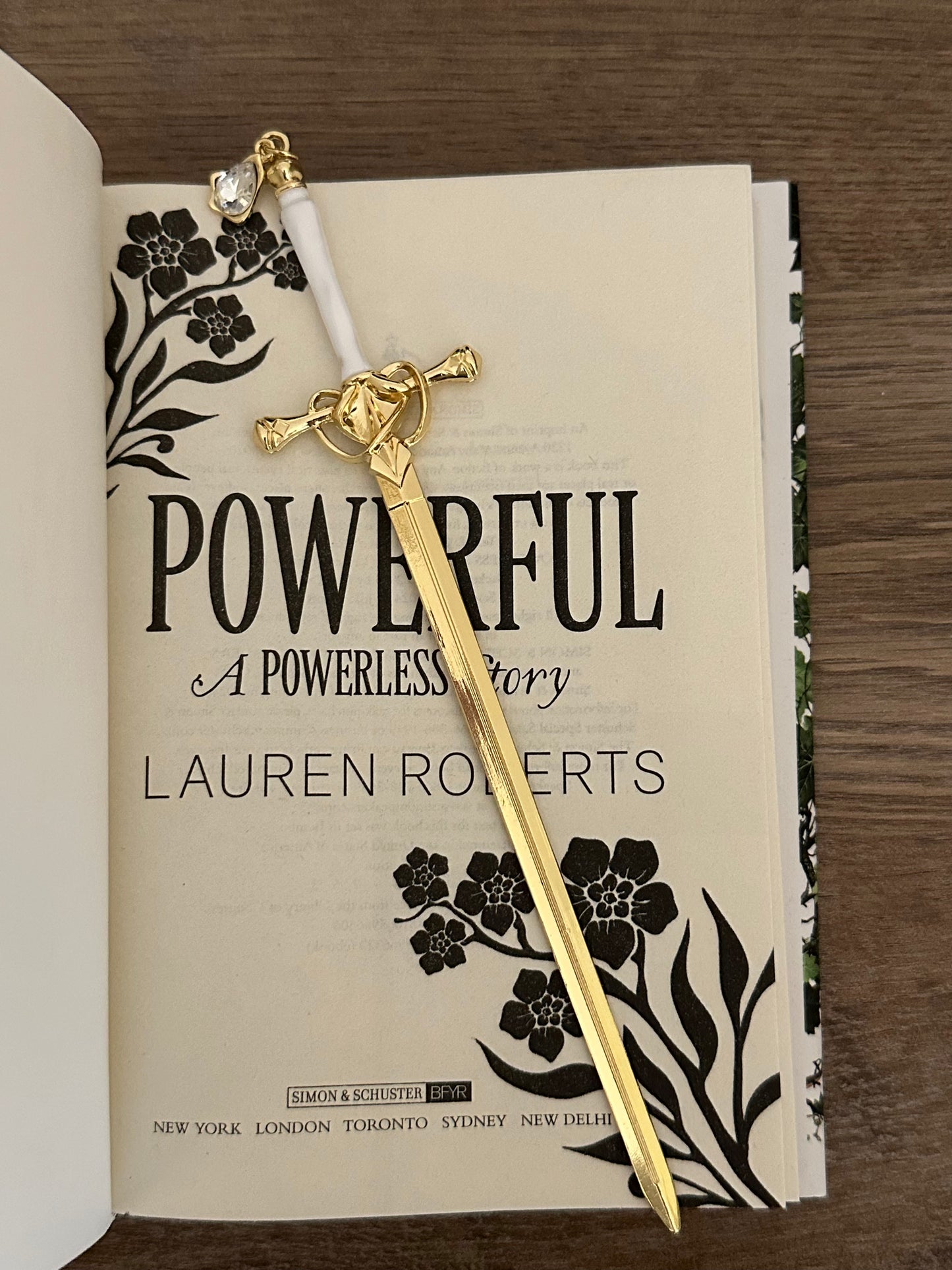 Book charms - metal