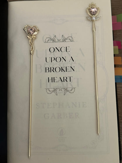 Book charms - metal