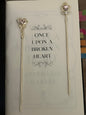 Book charms - metal