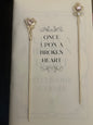 Book charms - metal