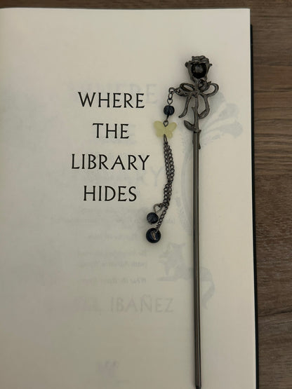 Book charms - metal