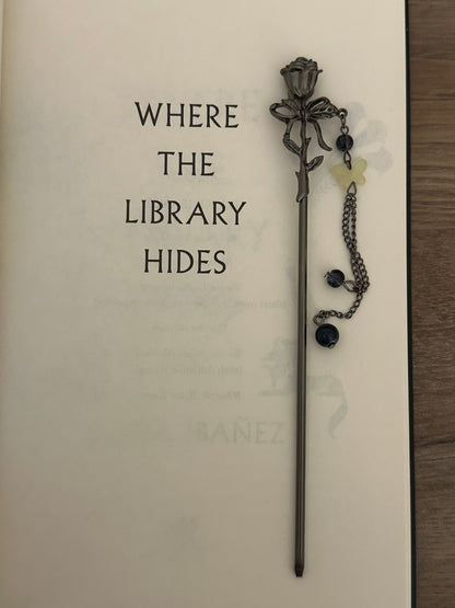 Book charms - metal