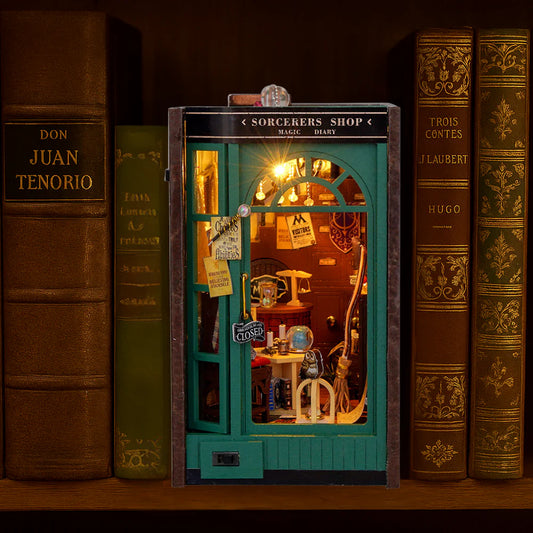 sorcerers shop book nook