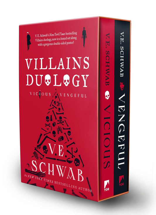 Villains paperback set box