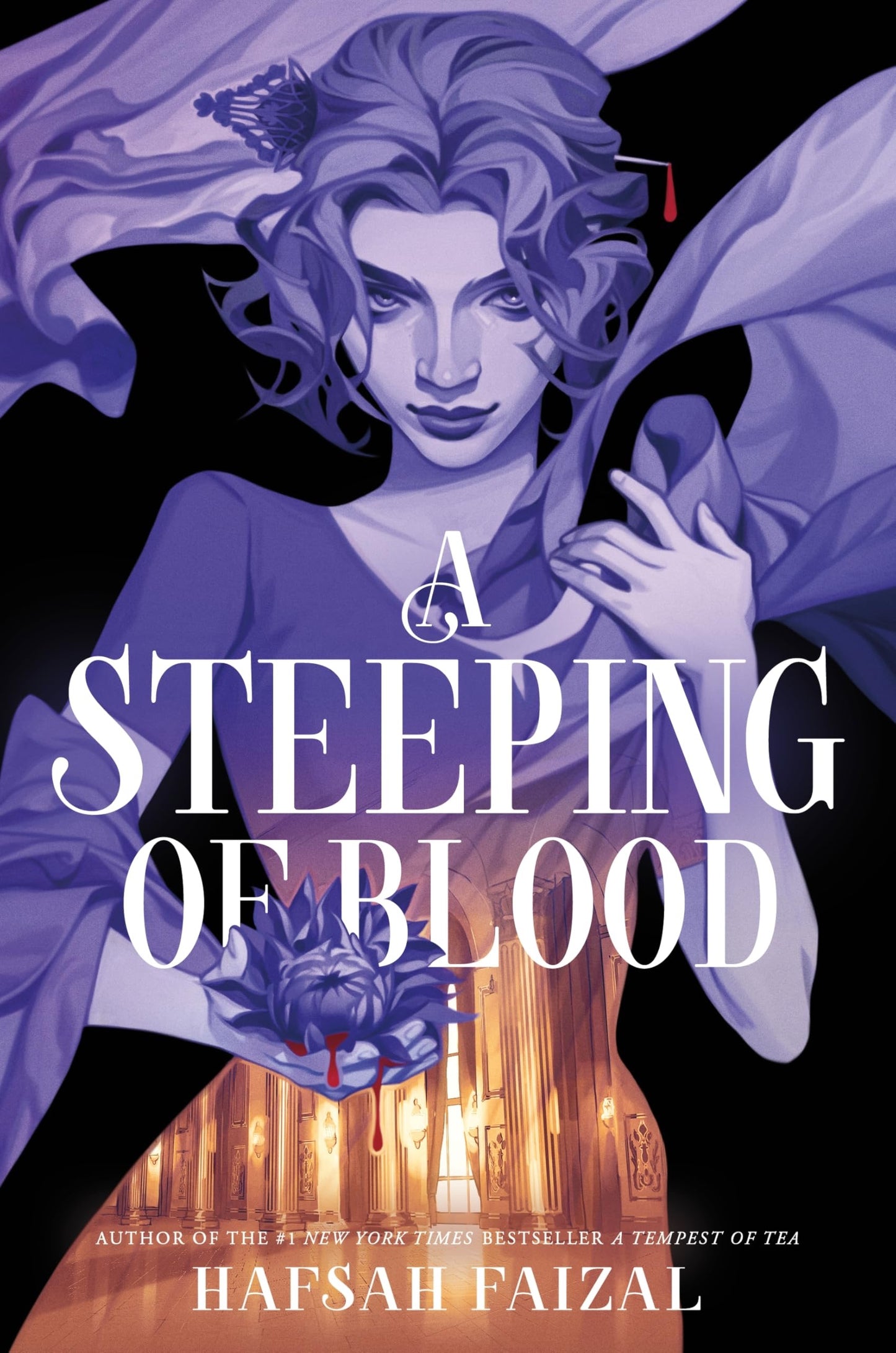 A steeping of blood - Hardcover US  #B2 of A tempest of tea