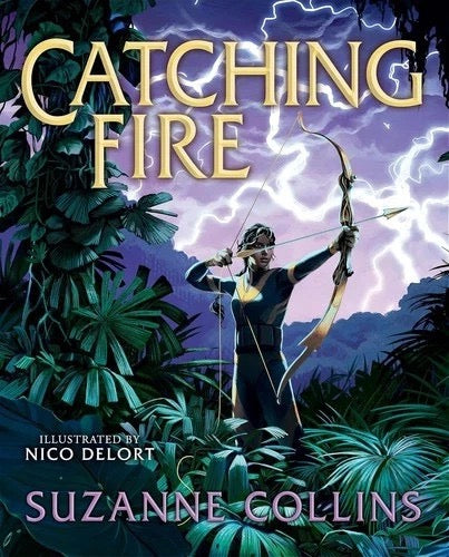 Catching Fire - illustrated edition - Hardcover US